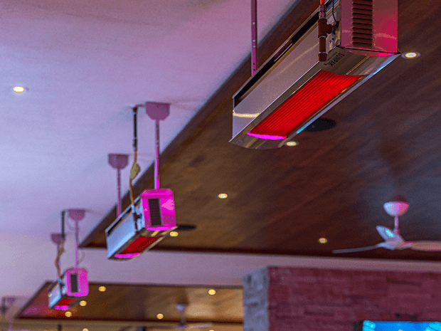 dual stage sunpak heater